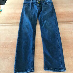 MMX Phoenix Jeans Men 32x32 Blue Low Rise Dark Wash Stretch Straight
